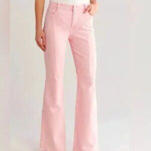 Good American - Good Legs Flare - Rose Quartz Pink Jeans